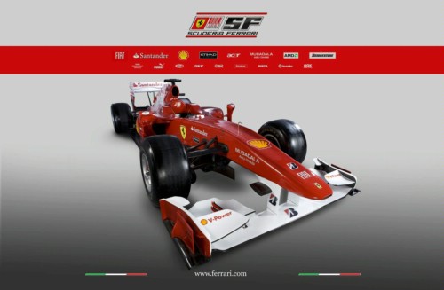 ferraro f10 2 at Ferrari F10 Formula1 Car Revealed
