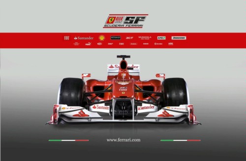 ferraro f10 3 at Ferrari F10 Formula1 Car Revealed