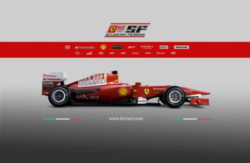 ferraro f10 4 at Ferrari F10 Formula1 Car Revealed