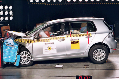 ncap golf at Euro NCAP Announced Top Five Safest Cars Of 2009