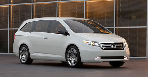 2010 Honda Odyssey concept 1 at 2010 Honda Odyssey Revealed In Chicago