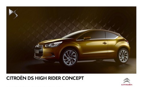 Citroen DS HIGH RIDER 1 at Citroen DS HIGH RIDER Concept For Geneva