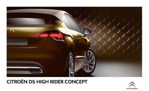 Citroen DS HIGH RIDER 5 at Citroen DS HIGH RIDER Concept For Geneva