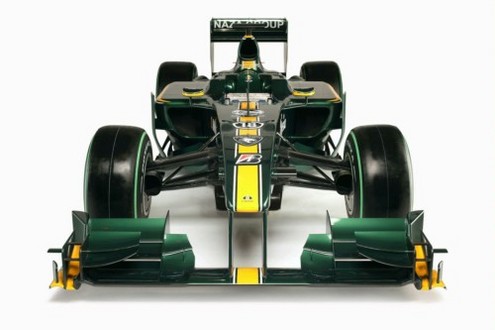Lotus f1 2 at Lotus Cosworth T127 2010 Formula1 Car Revealed