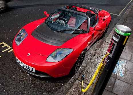 Tesla Roadster UK 1 at Right Hand Drive Tesla Roadster Starts at £86,950