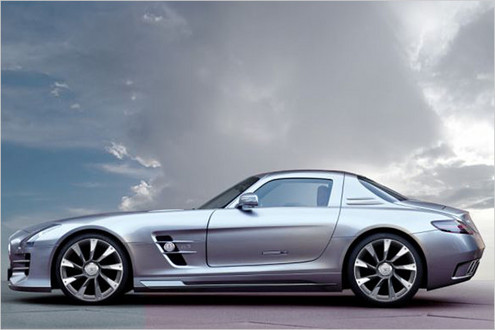 ak car design sls b at Mercedes SLS AMG By AK Car Design