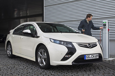 opel amper at Production Opel Ampera Charged Up For Geneva