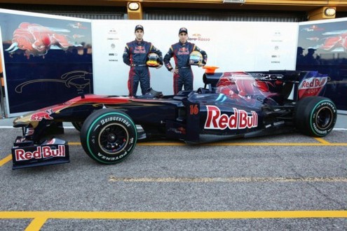toro rosso 1 at 2010 Toro Rosso STR5 Formula 1 Revealed
