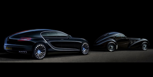 bugatti 16c galibier black 121 at Pictorial: Bugatti 16C Galibier Concept In Black