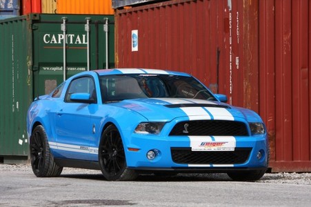 geigercars mustang gt shelby 2010 1 at 2011 Mustang Shelby GT500 By Geiger