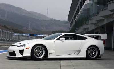 lexus lfa ring 1 at Special Lexus LF A For 2010 Nurburgring 24 Hours