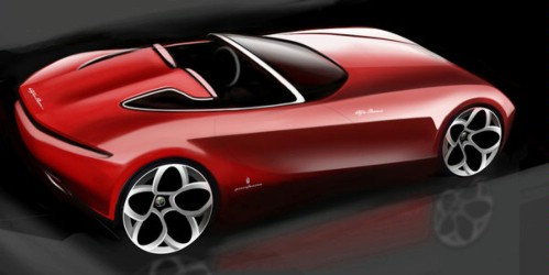 pininfarina alfa coupe at Pininfarina Alfa romeo Coupe Teased Again