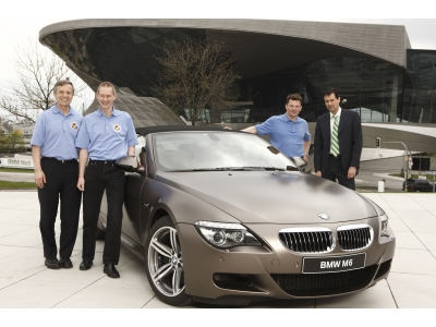 bmw austro bmw austro at ISS Astronauts Drive M Cars At BMW Welt