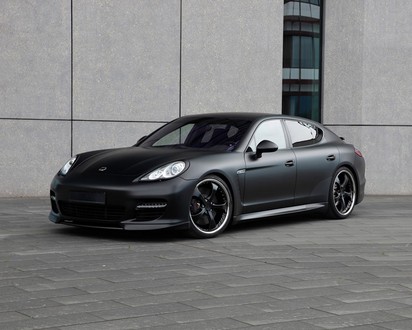 techart panamera black 2 at TechArt Porsche Panamera Black Edition