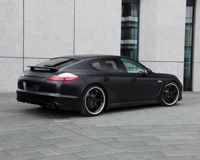 techart panamera black 3 at TechArt Porsche Panamera Black Edition