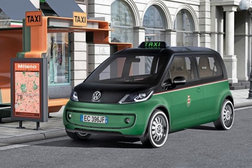 volkswagen milano taxi concept 1 at Volkswagen Milano Taxi Concept For 2013