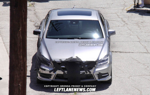 2011 mercedes cls 2 at 2011 Mercedes CLS Caught Virtually Undisguised