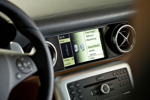 Bang Olufsen Mercees SLS 3 at Bang & Olufsen Sound System For Mercedes SLS AMG