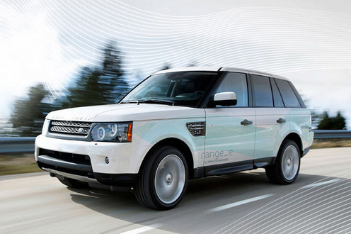 Range Rover e 1 at Land Rover Going FWD   Range Rover Going Hybrid