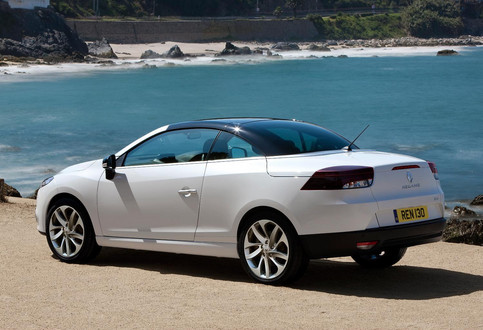 renault megan coupe cabrio 2 at Renault Mégane Coupe Cabrio UK Pricing & Options