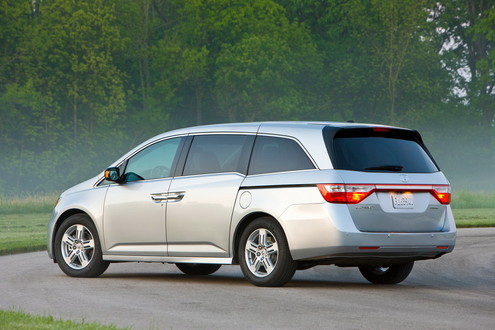 2011 Honda Odyssey 5 at 2011 Honda Odyssey Unveiled