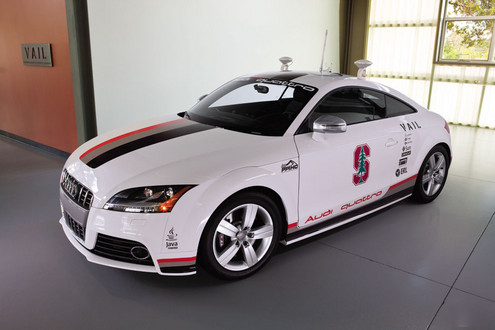 Audi TTS Pikes Peak 1 at Autonomous Audi TTS Pikes Peak Gets Classic Livery