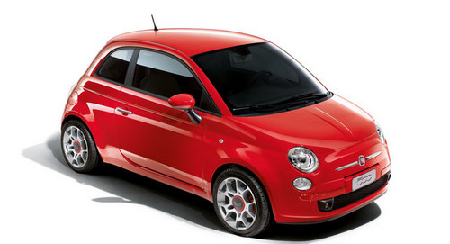 Fiat 500 Rosso Corsa at Special Edition Fiat 500 Rosso Corsa For Germany