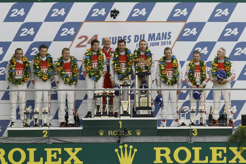 audi lemans 2010 3 at 2010 LeMans 24 Hours Results: Audi Claims 1 2 3 Finish