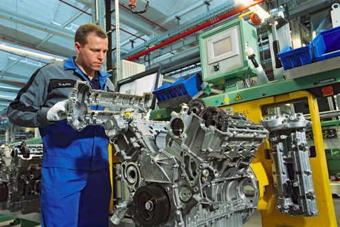 mercedes v6 diesel at One Millionth Mercedes V6 Diesel Engine Built In Berlin