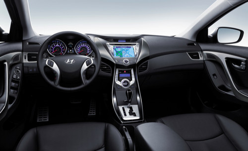2011 Hyundai Avante interior at 2011 Hyundai Avante/Elantra Interior Revealed