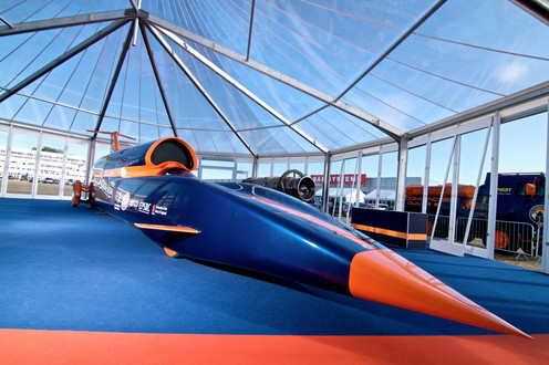 Bloodhound SSC 2 at Bloodhound SSC 1000 MPH Car Prototype Revealed