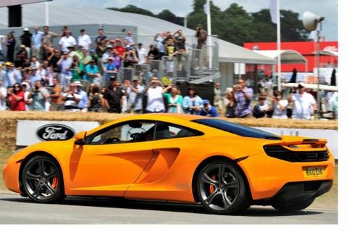 McLaren MP4 12C goodwood 3 at McLaren MP4 12C Public Debut At Goodwood FoS