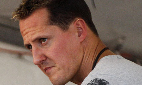 Michael Schumacher at Jenson Button Explains Why Schumacher Is Struggling