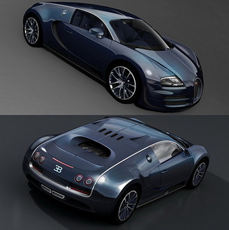Veyron SuperSport Carbone Blue at Video: Bugatti Veyron SuperSport