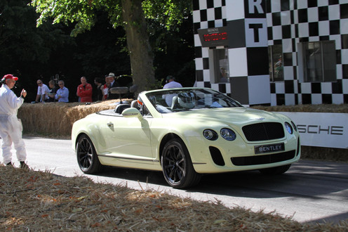 bentely supersport convertible 1 at Goodwood: Bentley Continental Supersports Convertible 