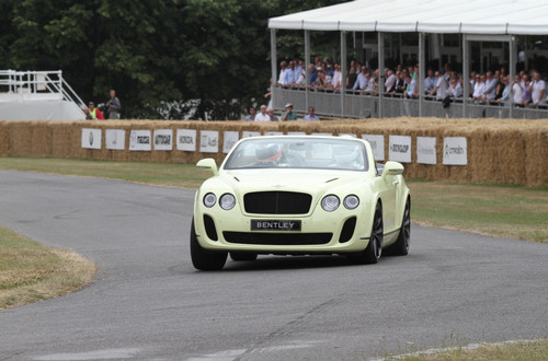 bentely supersport convertible 3 at Goodwood: Bentley Continental Supersports Convertible 
