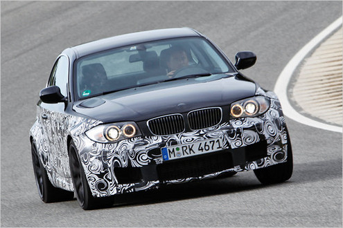 bmw 1series m coupe 1 at BMW 1 Series M Coupé Teaser Pictures and Video