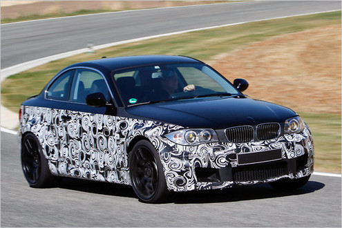 bmw 1series m coupe 3 at BMW 1 Series M Coupé Teaser Pictures and Video
