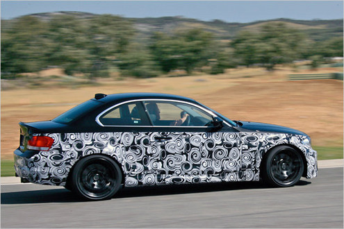 bmw 1series m coupe 4 at BMW 1 Series M Coupé Teaser Pictures and Video