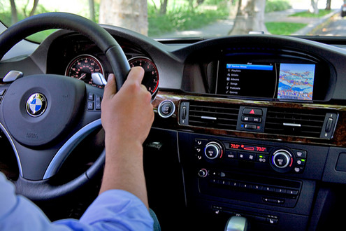 bmw ipod at BMW Adds iPhone and iPod Integration To All Models