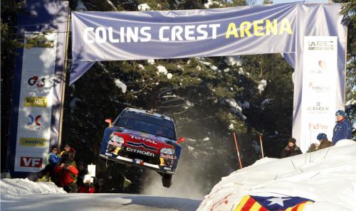 citroen rally jump 4 citroen rally jump 4 at Gallery: Citroens Ten Best ‘Big Air’ Rally Jumps