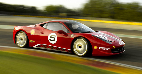 ferrari 458 italia challenge 2 at 2011 Ferrari Challenge US Calendar
