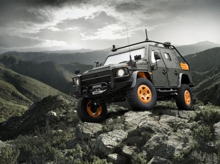 g wagon lapv concept 1 at Mercedes G Wagon LAPV 6.X Concept Armoured Vehicle