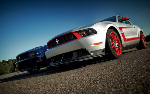 Mustang Boss 302 Woodward 6 at Mustang Boss 302 At 2010 Woodward Dream Cruise