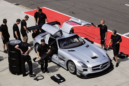 mercedes SLS GT3 10 at Mercedes SLS AMG GT3 Pricing Announced