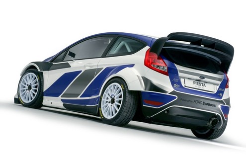 2011 Ford Fiesta RS WRC 3 at 2011 Ford Fiesta RS WRC