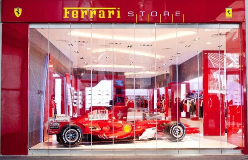 Ferrari store Singapore 1 at Ferrari Store In Singapore