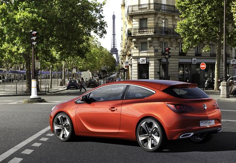 GTC Paris 4 at Opel/Vauxhall GTC Concept Previews Next Astra 3 Door