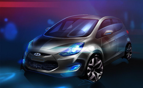 Hyundai ix20 at Paris Preview: Hyundai ix20 and i10