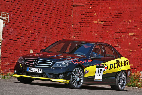 Wimmer c63 dunlop 1 at Mercedes C63 AMG Dunlop Performance by Wimmer RS